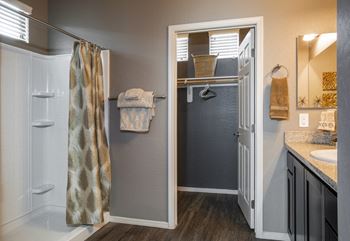 Bathrooms with walk-in showers